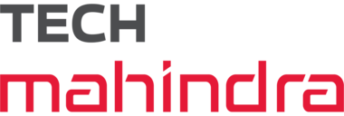tech Mahindra data security powered IBM logo